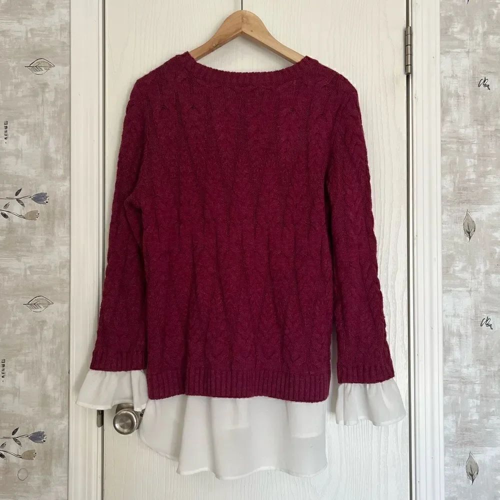 Elle Cable Knit Sweater - Picture 2 of 4